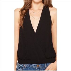 PRICE FIRMFree People Plunge V-Neck Smocked blouse